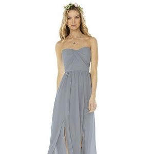Dusty Blue Bridesmaid Dress - Size 0
